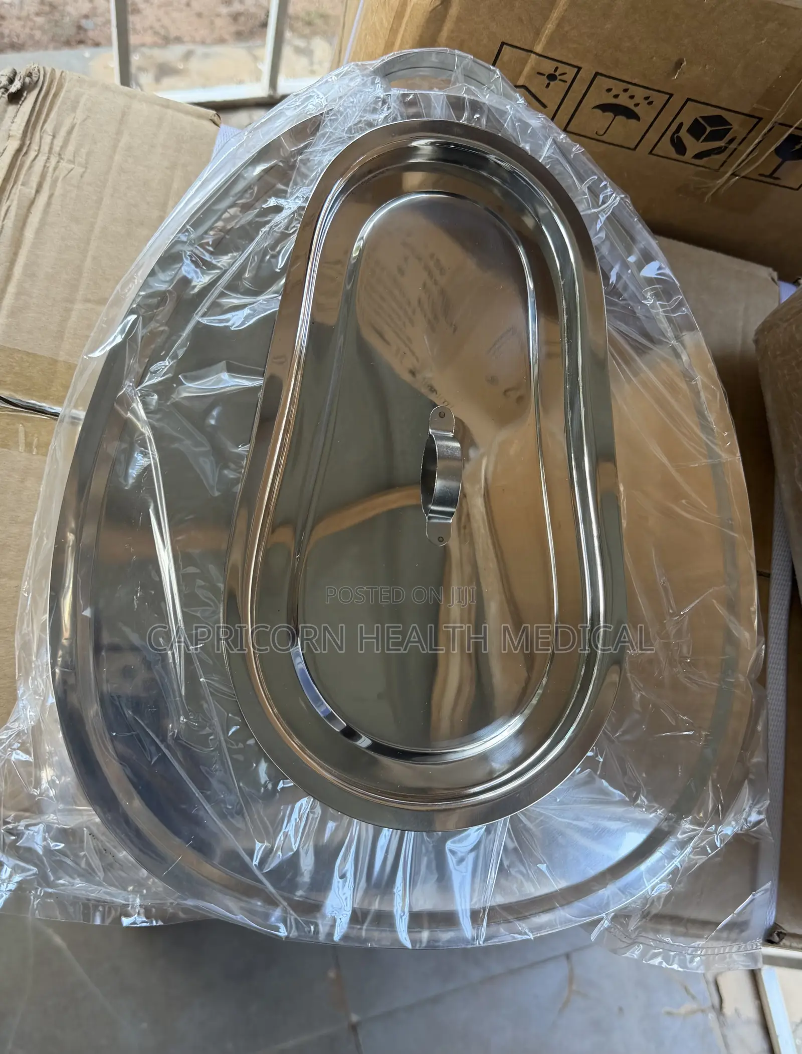 Bedpan Or Bed Pan (Stainless Steel)