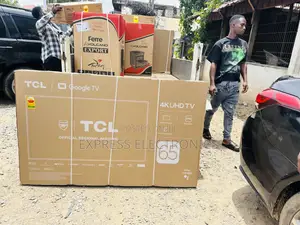 Lovely New Sleek TCL 65”Uhd Smart Glossy Tv