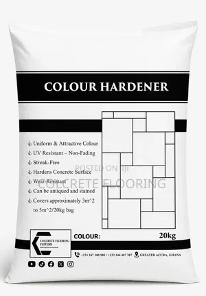 Colour Hardener for Stamped Concrete