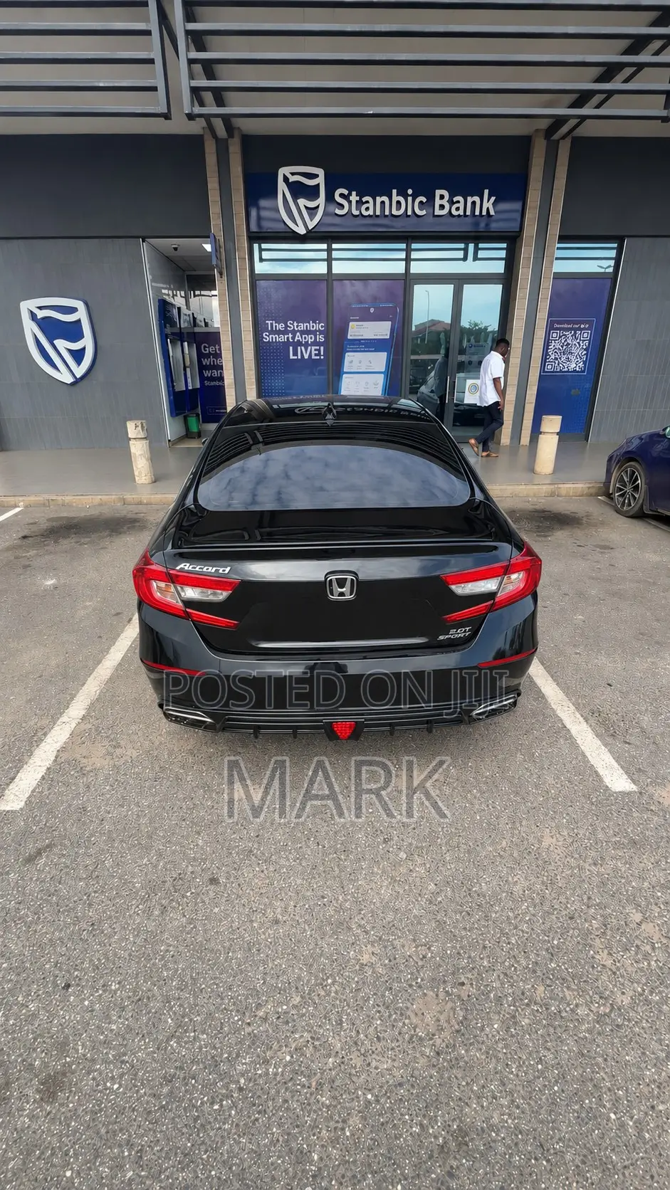 Honda Accord Sport (2.0L 4cyl Turbo 10A) 2019 Black