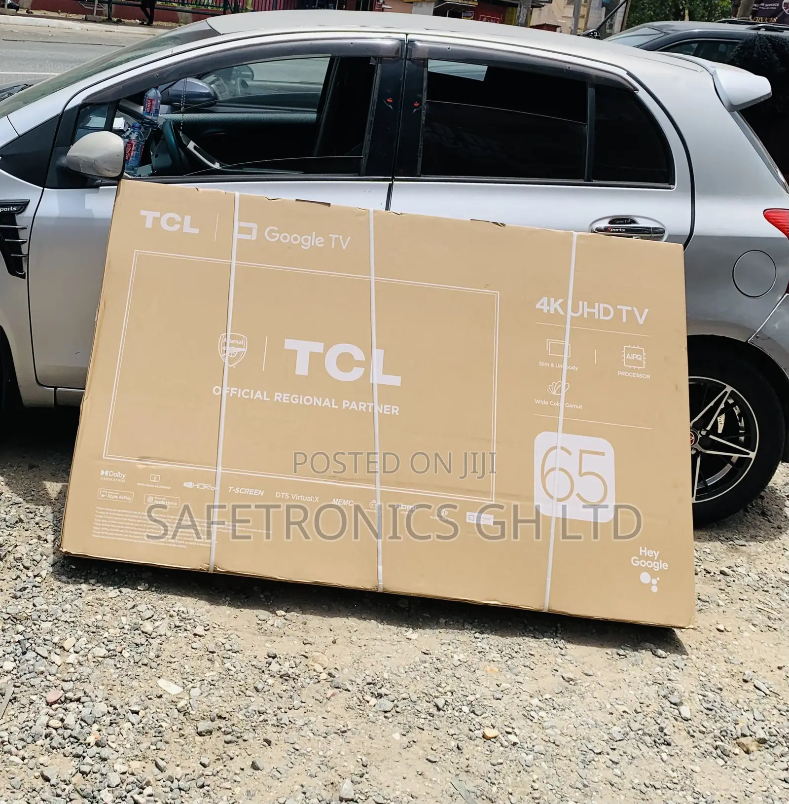 Fresh in Box TCL 65′′ Uhd Smart Android Television