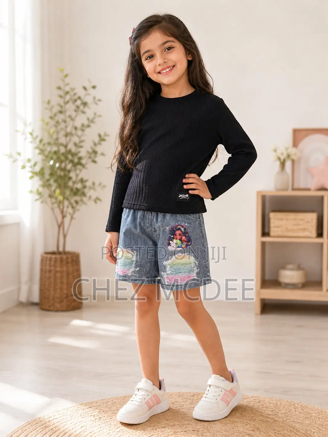 Girls’ Fashion Outfit Set (Age 7) | Stylish Comfortable Kids Wear