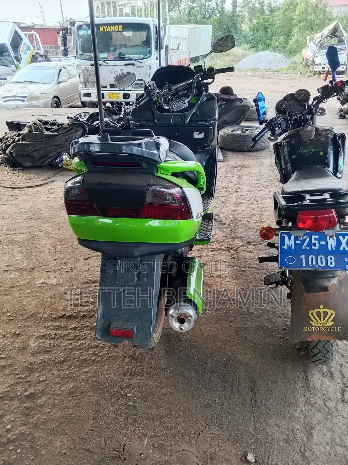 Suzuki Burgman 2007 Green