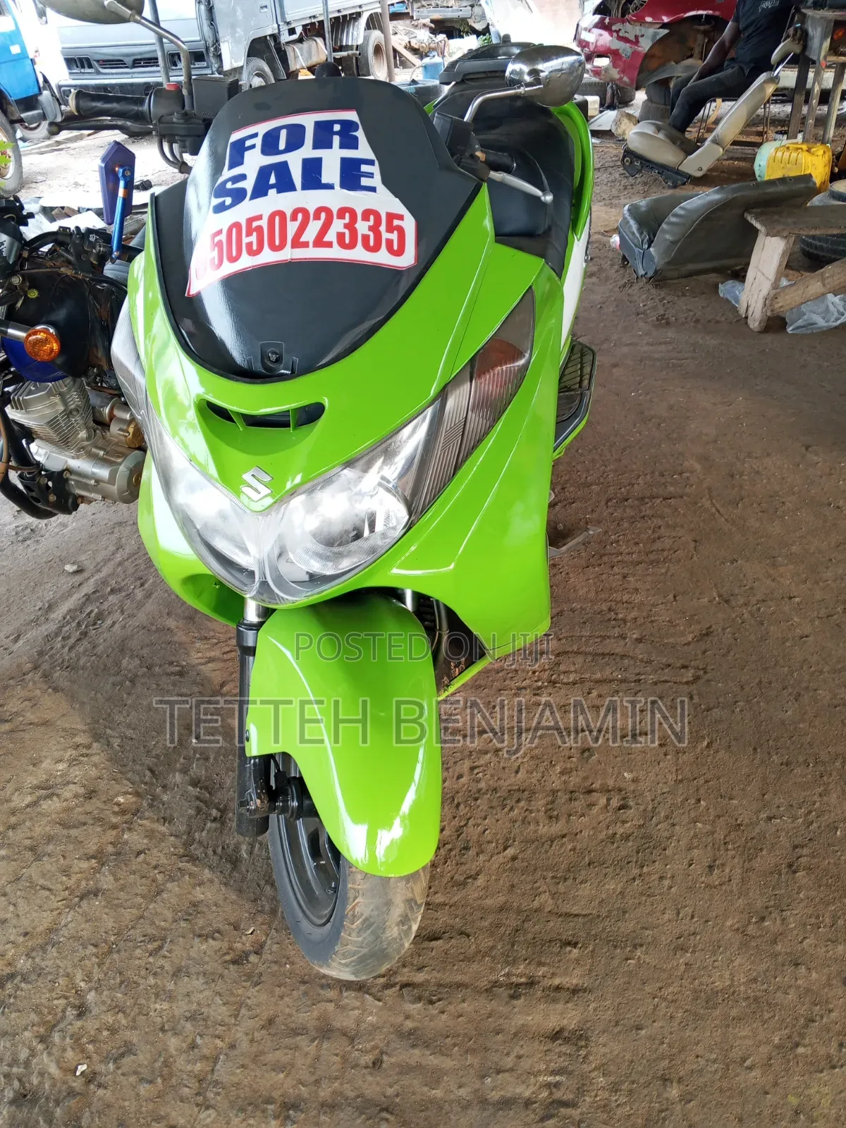 Suzuki Burgman 2007 Green