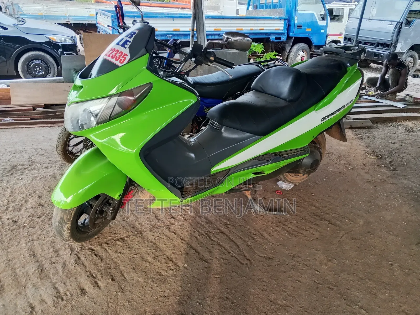Suzuki Burgman 2007 Green
