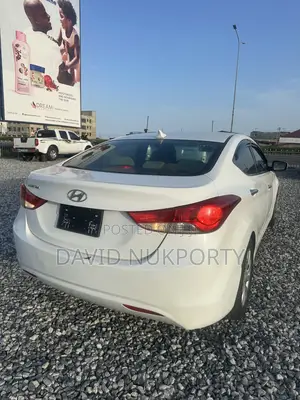 Hyundai Elantra 2013 White