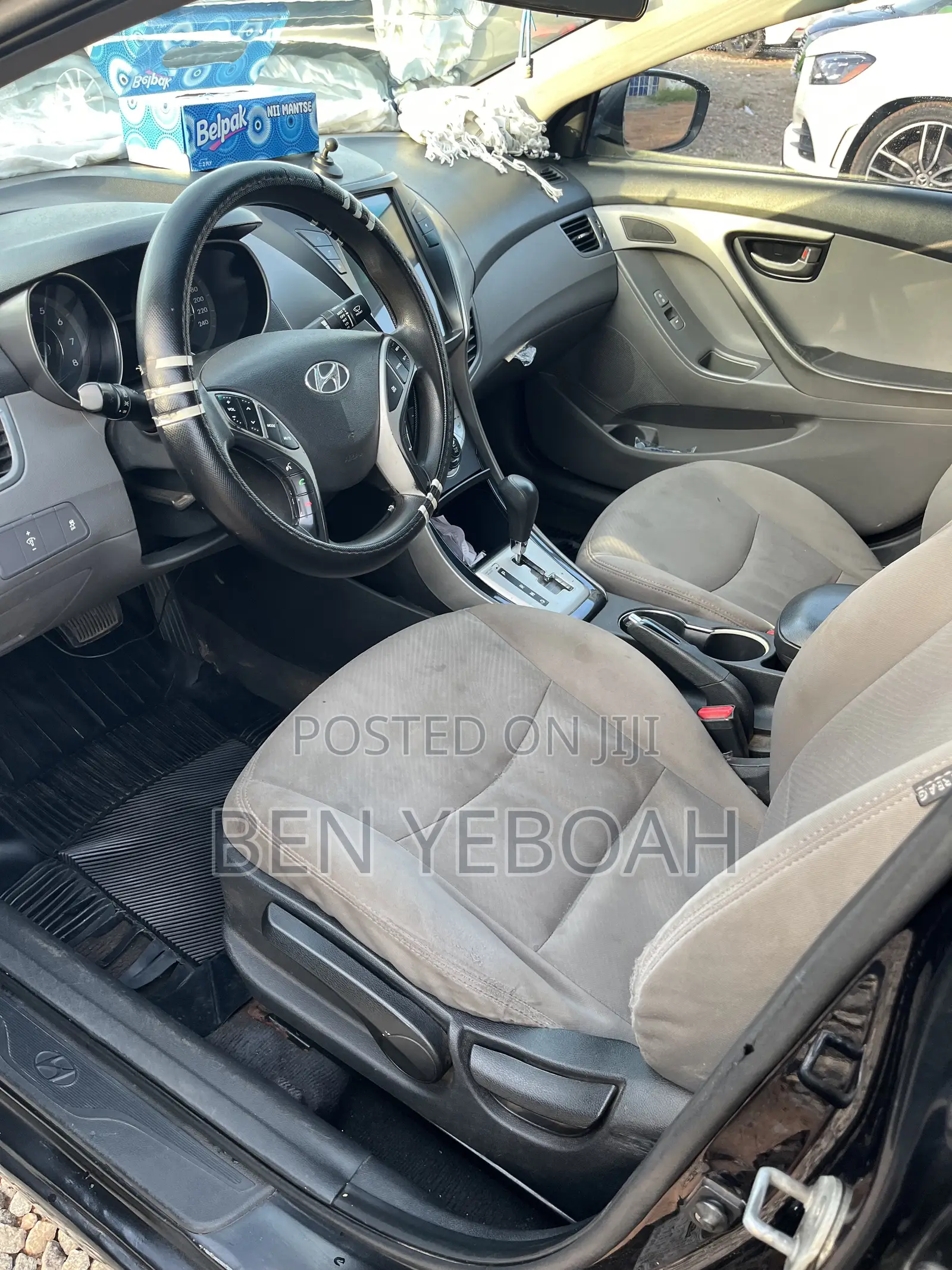 Hyundai Elantra GLS 2012 Black