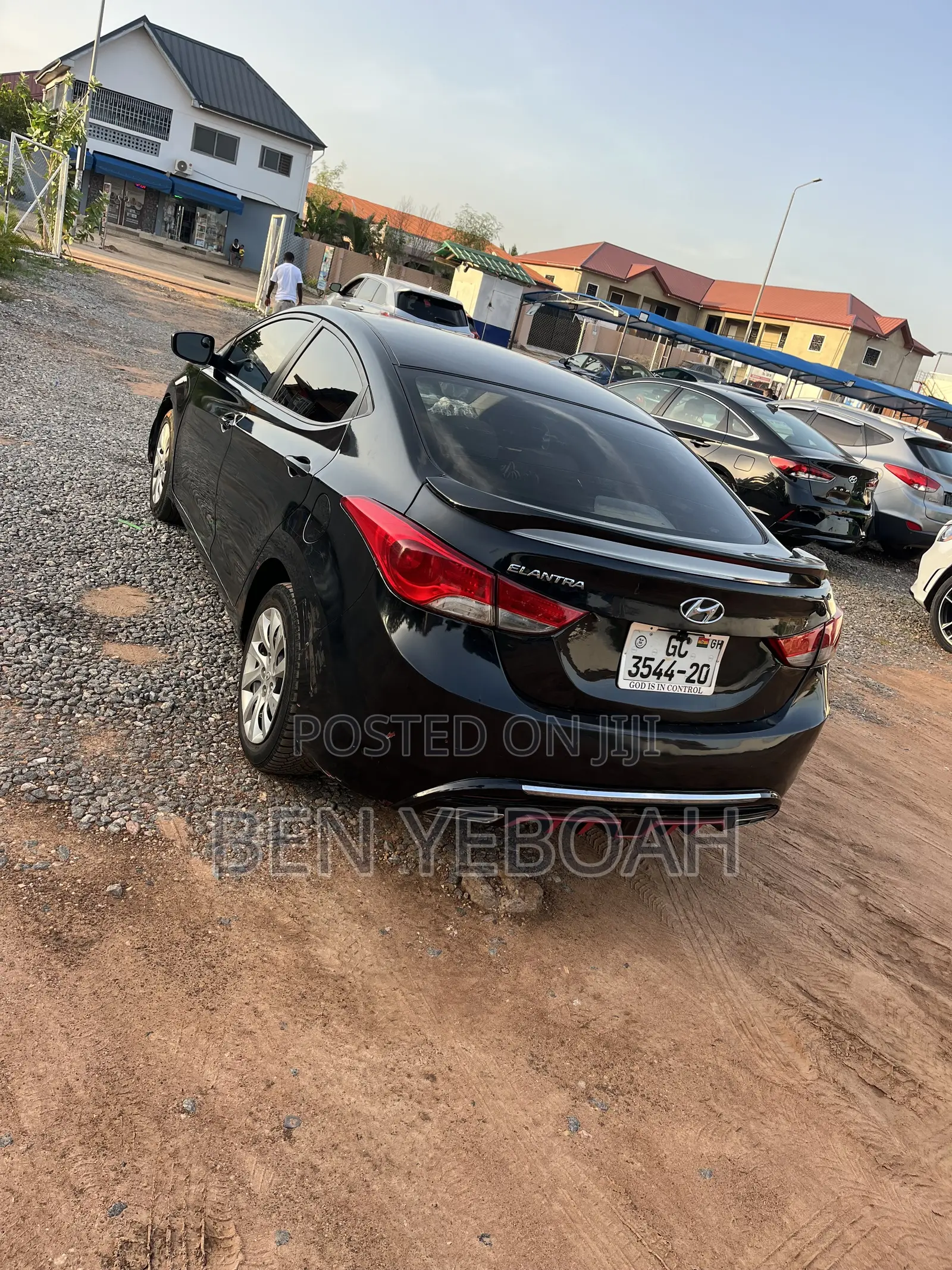 Hyundai Elantra GLS 2012 Black