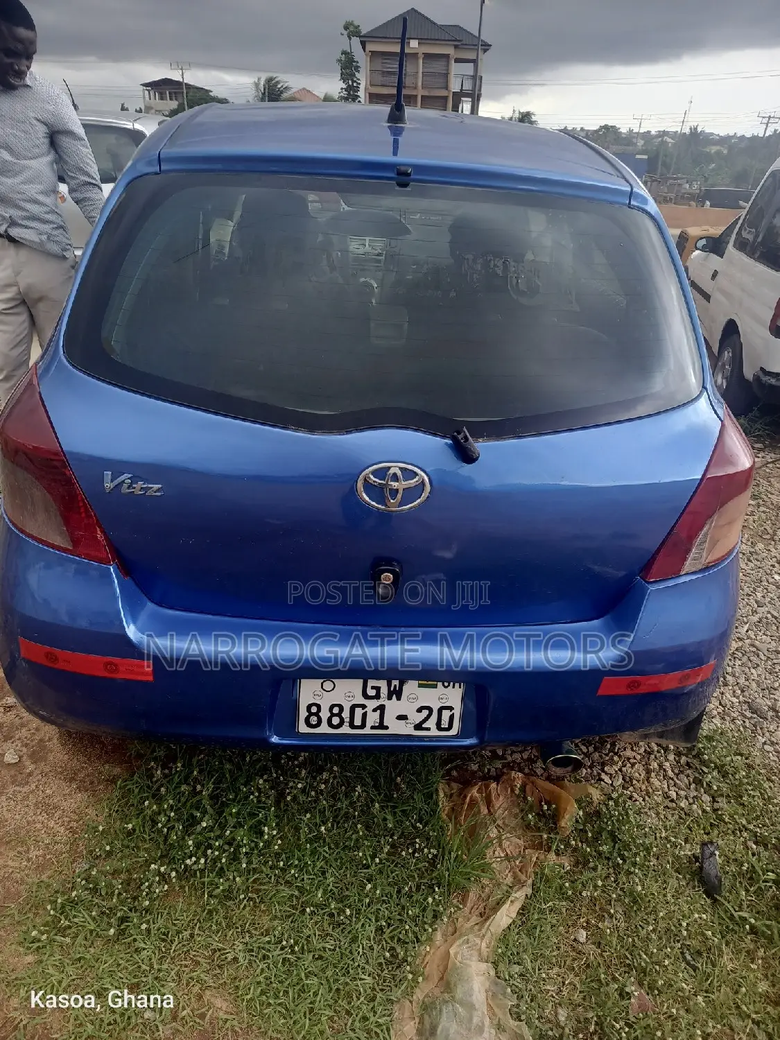 Toyota Vitz 2009 Blue