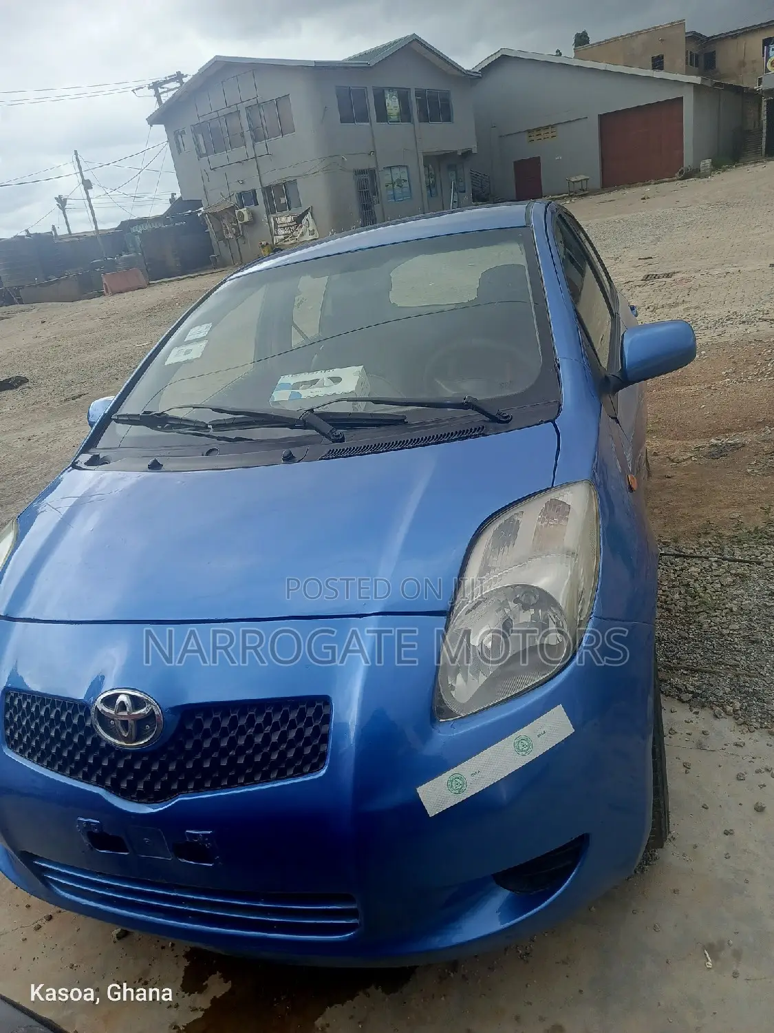 Toyota Vitz 2009 Blue