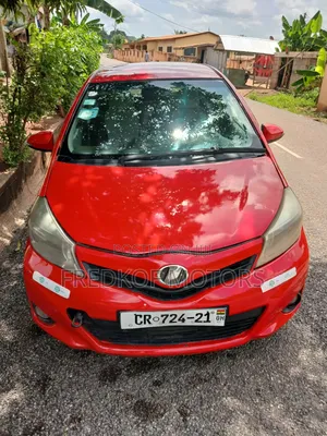 Toyota Vitz 1.3 AWD 3dr 2012 Red