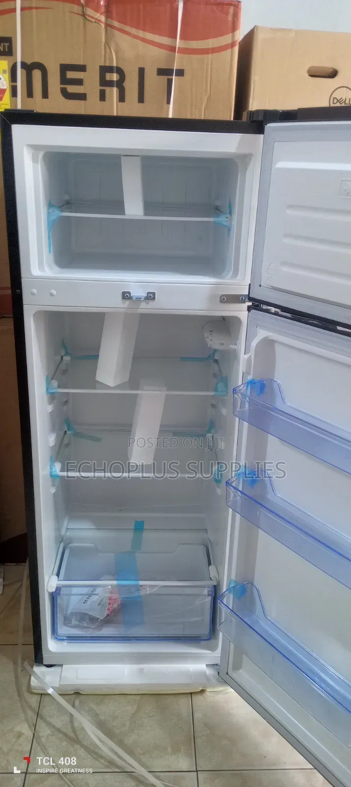 Nasco 2 Door Fridge 204 Liters