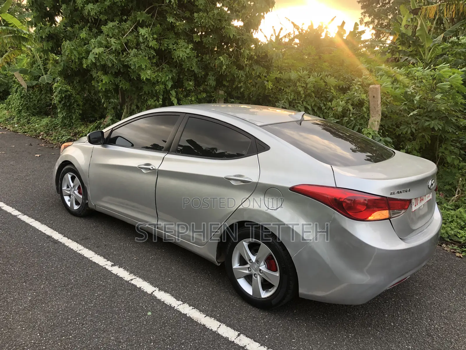 Hyundai Elantra GLS Sedan FWD (1.8L 4cyl 6A) 2013 Silver