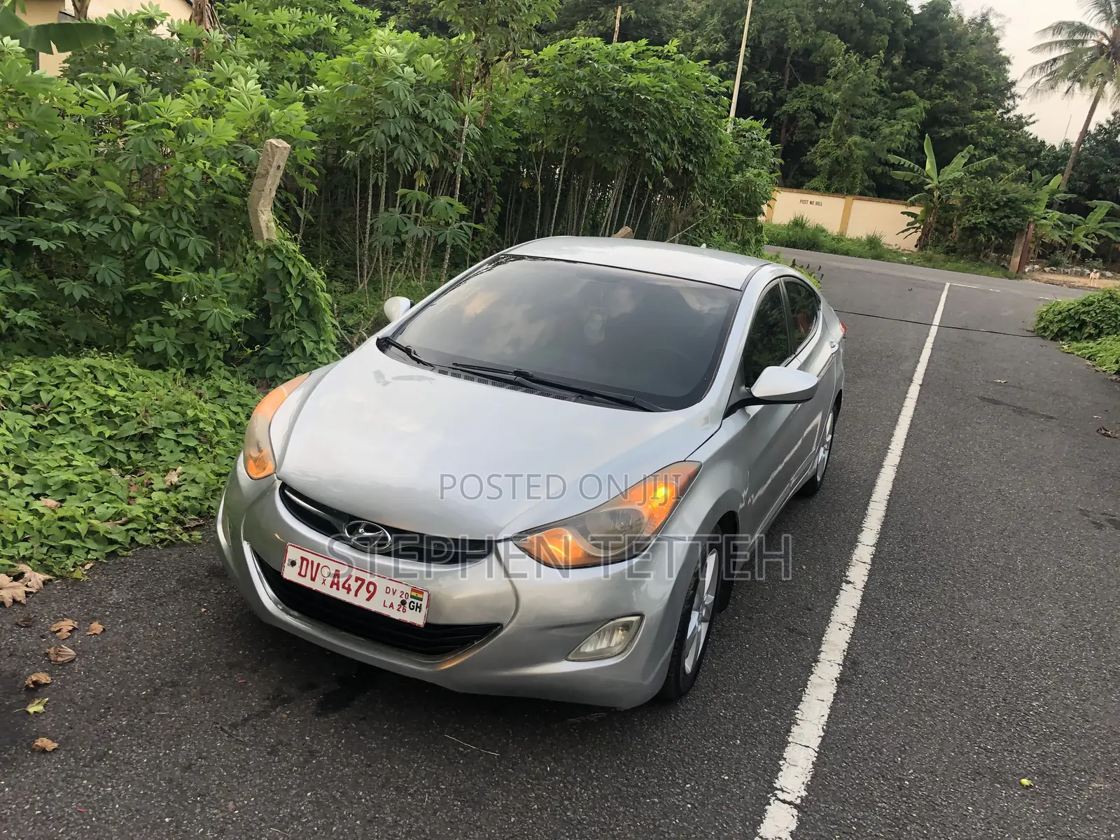 Hyundai Elantra GLS Sedan FWD (1.8L 4cyl 6A) 2013 Silver