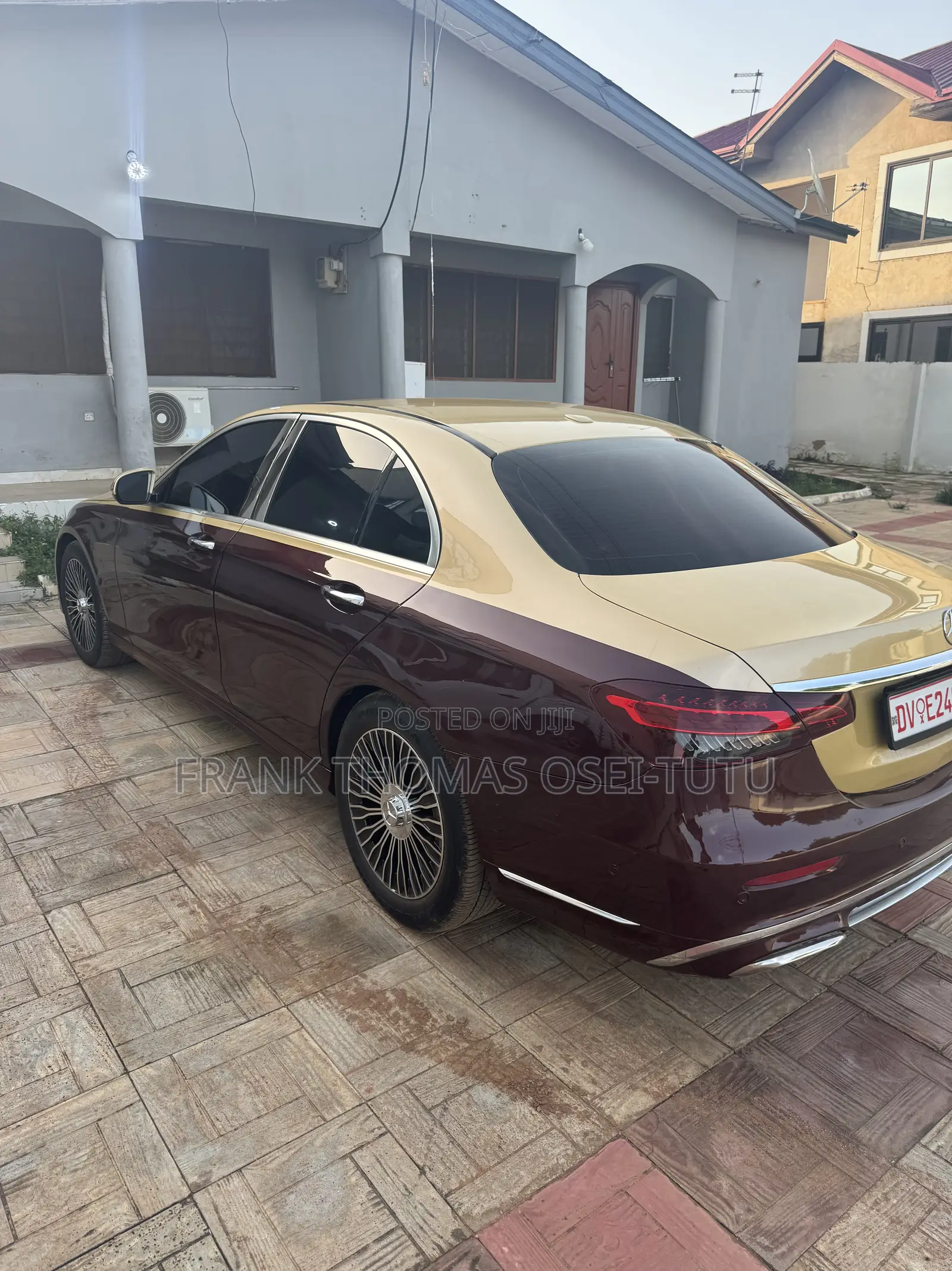 Mercedes-Benz E300 Base RWD Sedan (2.0L 4cyl 9A) 2017 Burgundy