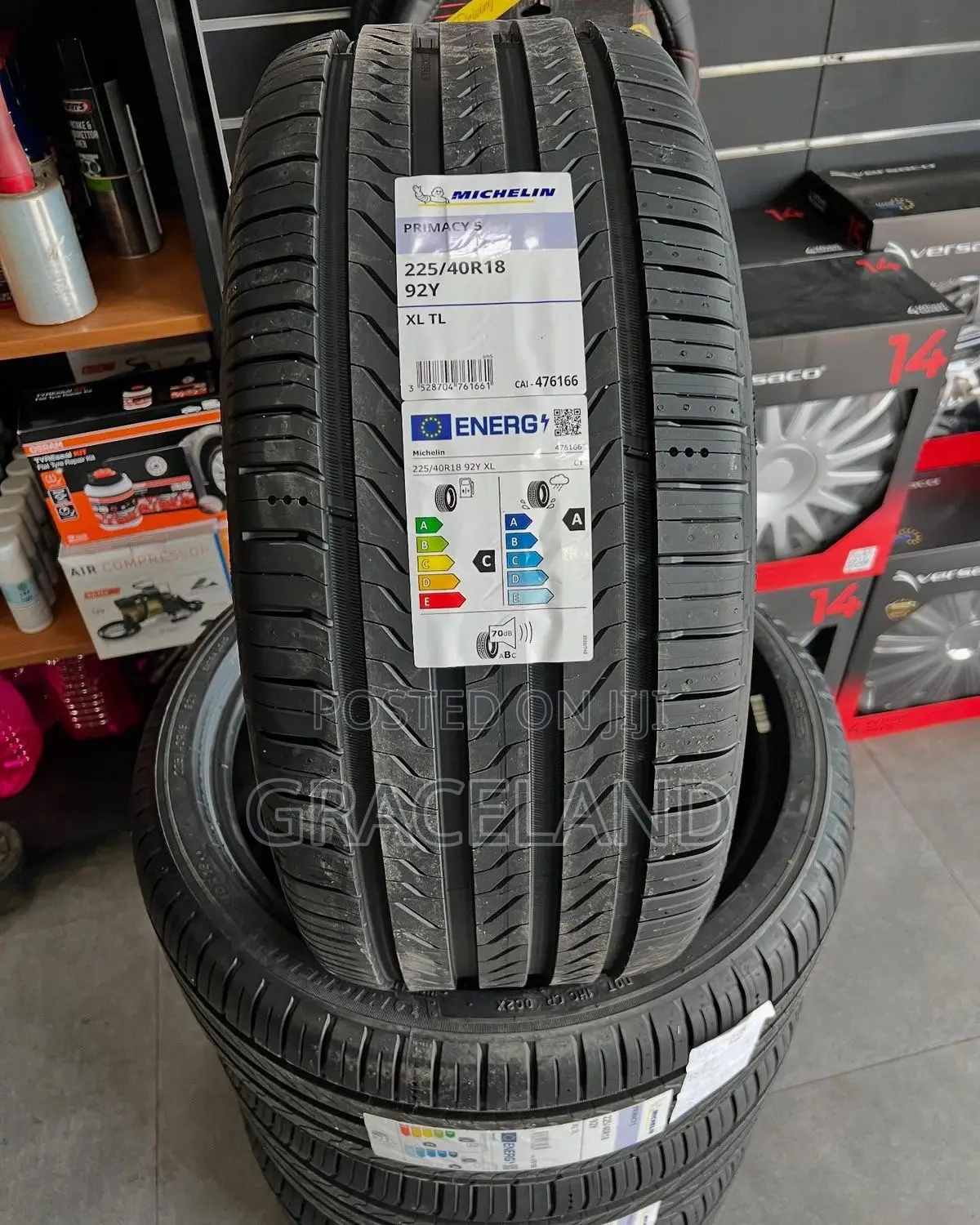 This Is Original Michelin 4in1 Set of Tires 225/40/R18 Available Stock