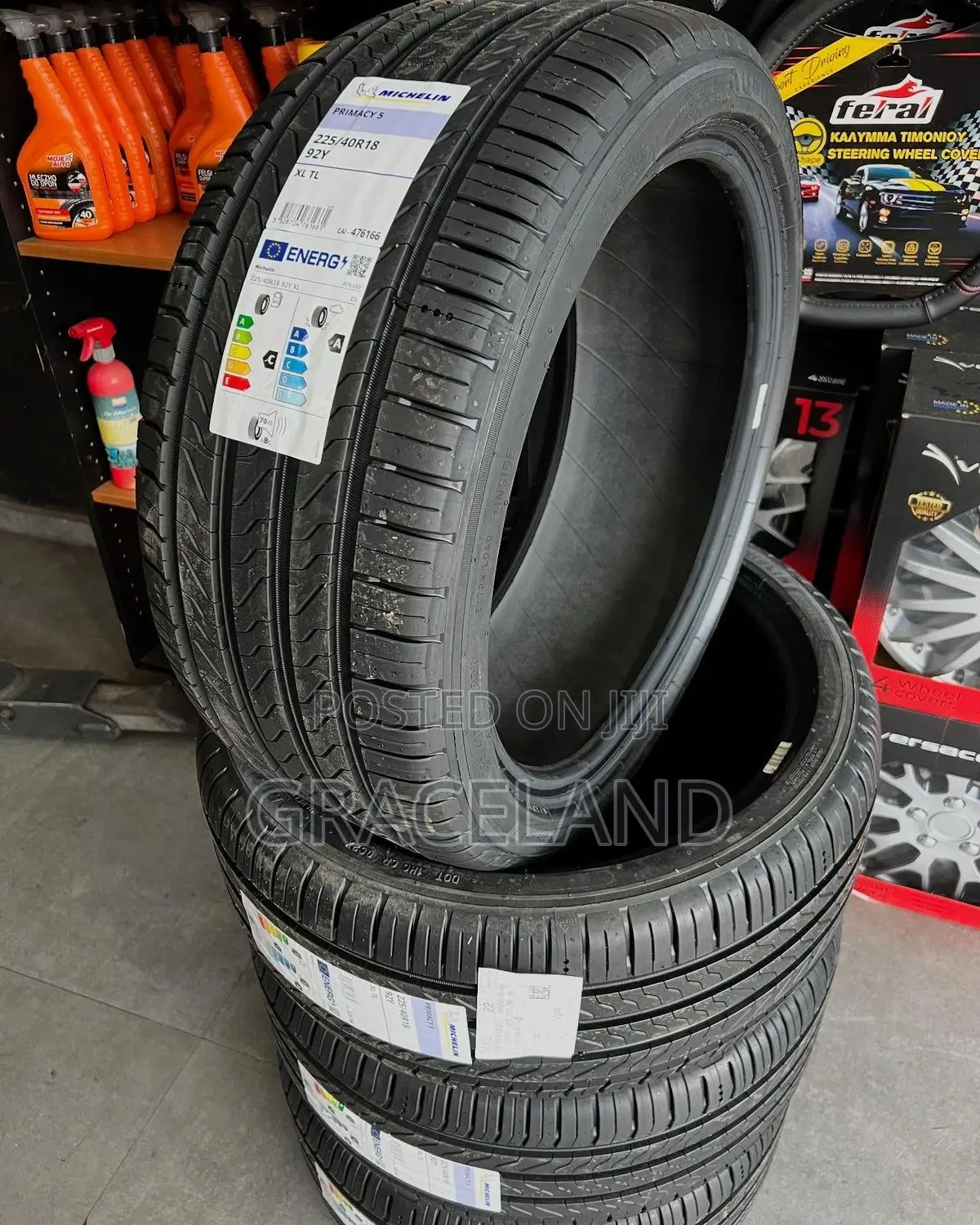 This Is Original Michelin 4in1 Set of Tires 225/40/R18 Available Stock