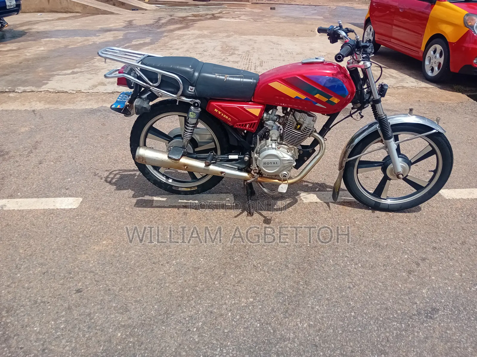 Royal RY125 2024 Red