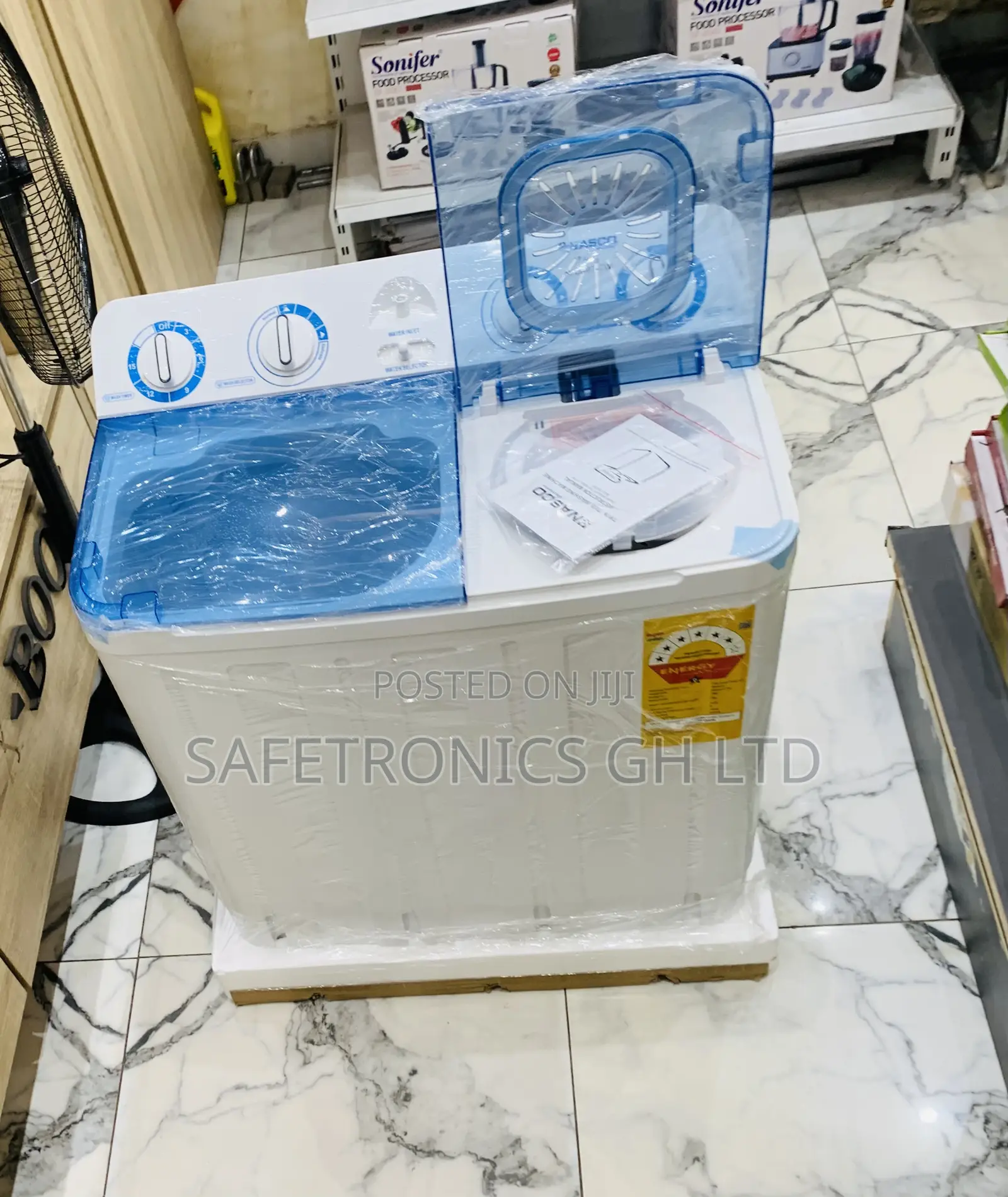 Shop Reliable Nasco Twin Tub Washing Machine 7kg-Nas-07-Tw