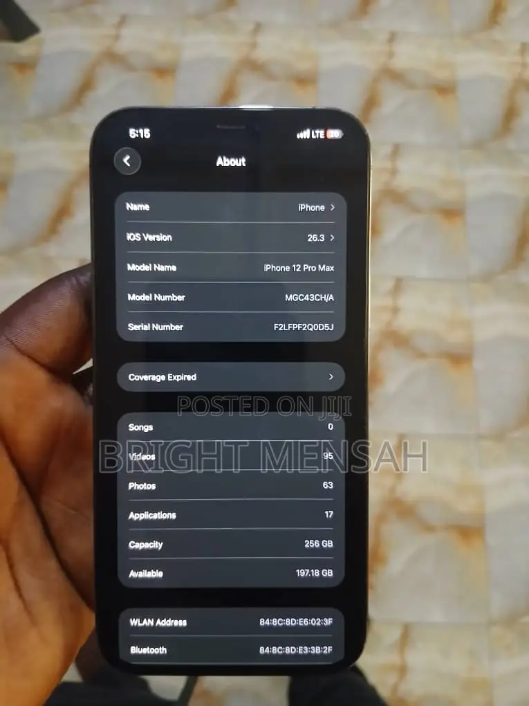 Apple iPhone 12 Pro Max 256 GB Black
