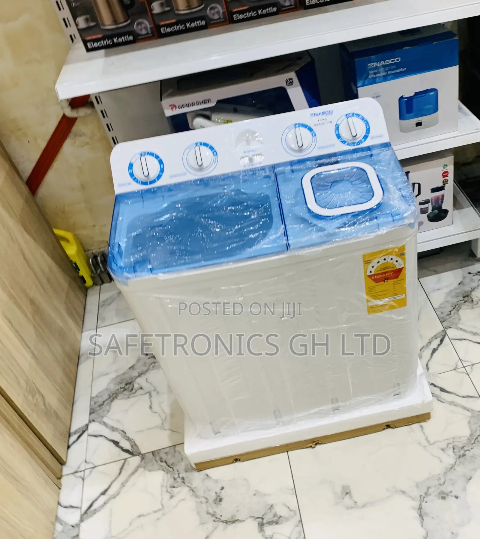 Newly Virtual Nasco Twin Tub Washing Machine 7kg-Nas-07-Tw