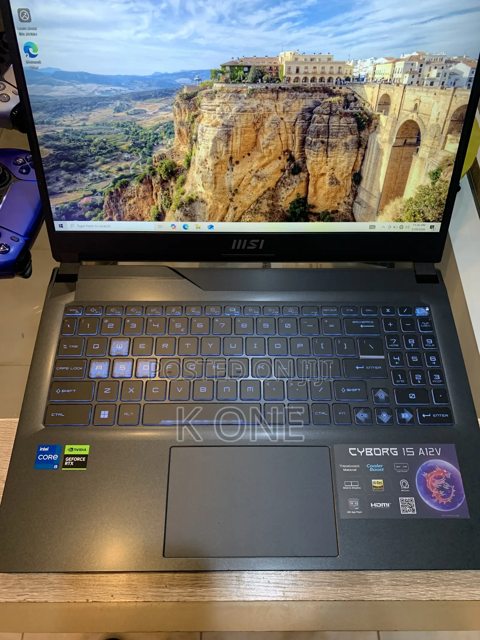 Laptop MSI Cyborg 15 16GB Intel Core i5 SSD 512GB