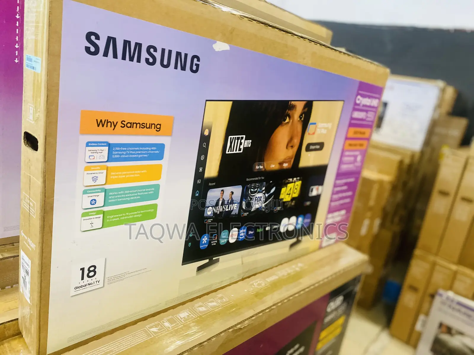 Samsung 55 “ Upscaling Smart Tv