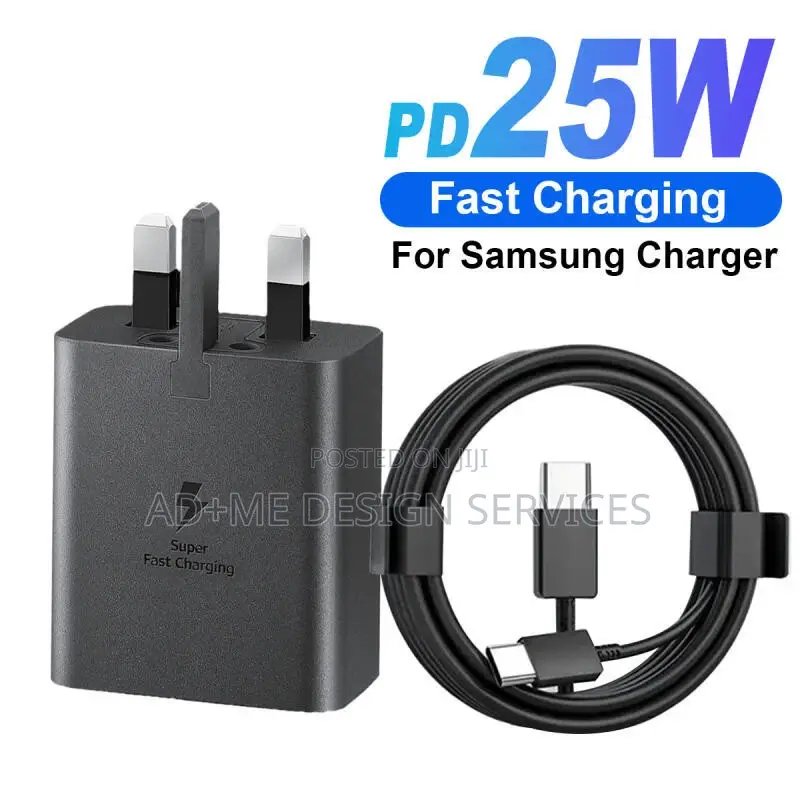 Samsung 25w 3-Pins Type-C Super Fast Charger