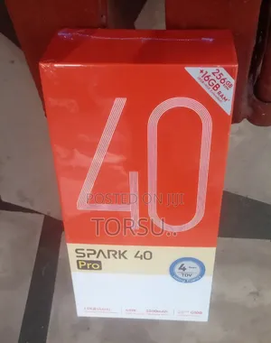 New Tecno Camon 40 Pro 5G 256 GB Black