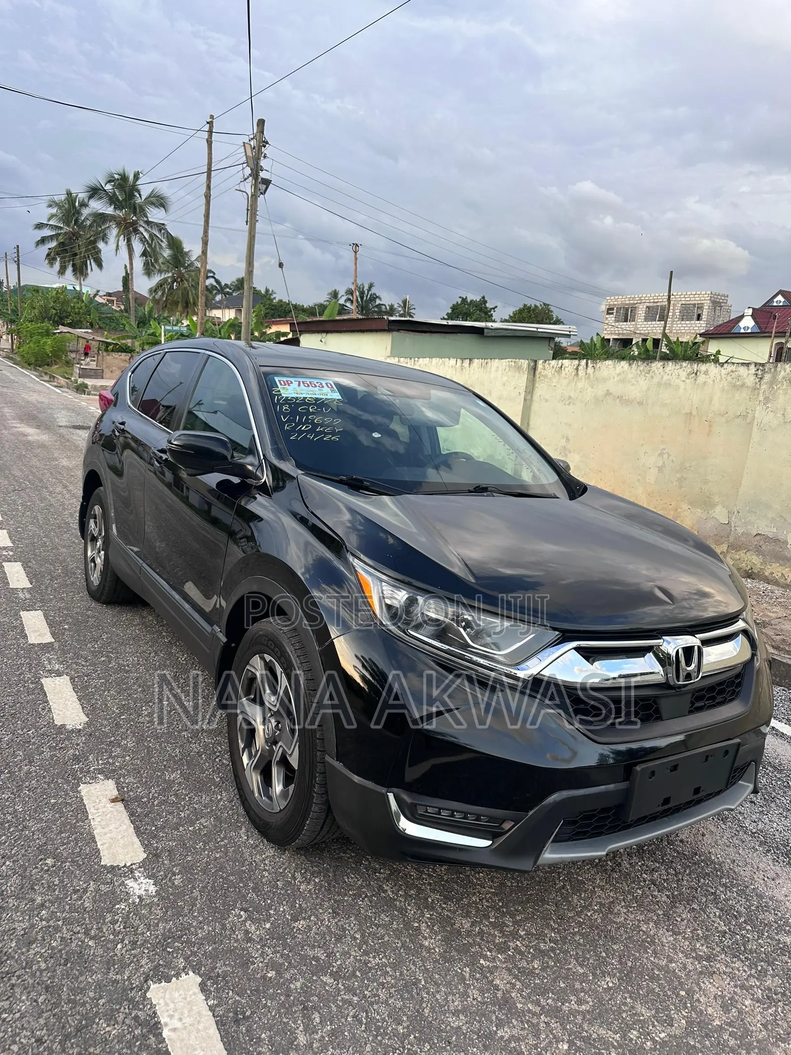 Honda CR-V EX AWD 2018 Black