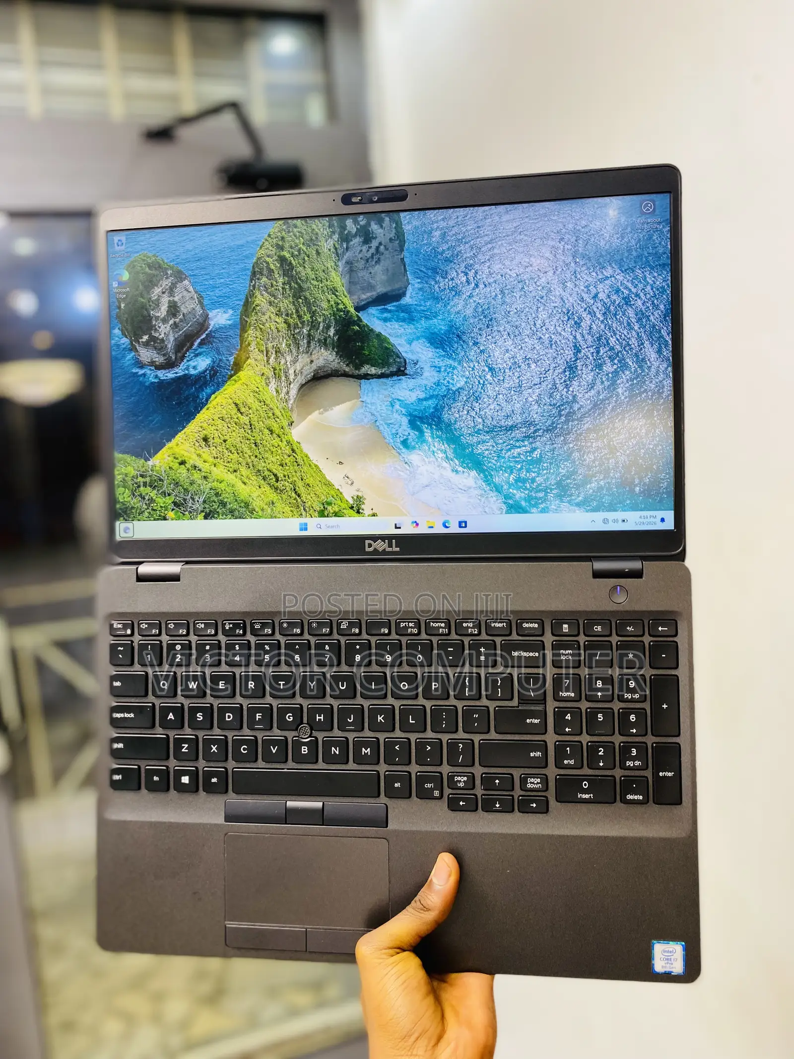 Laptop Dell Precision 3541 32GB Intel Core i7 SSD 256GB