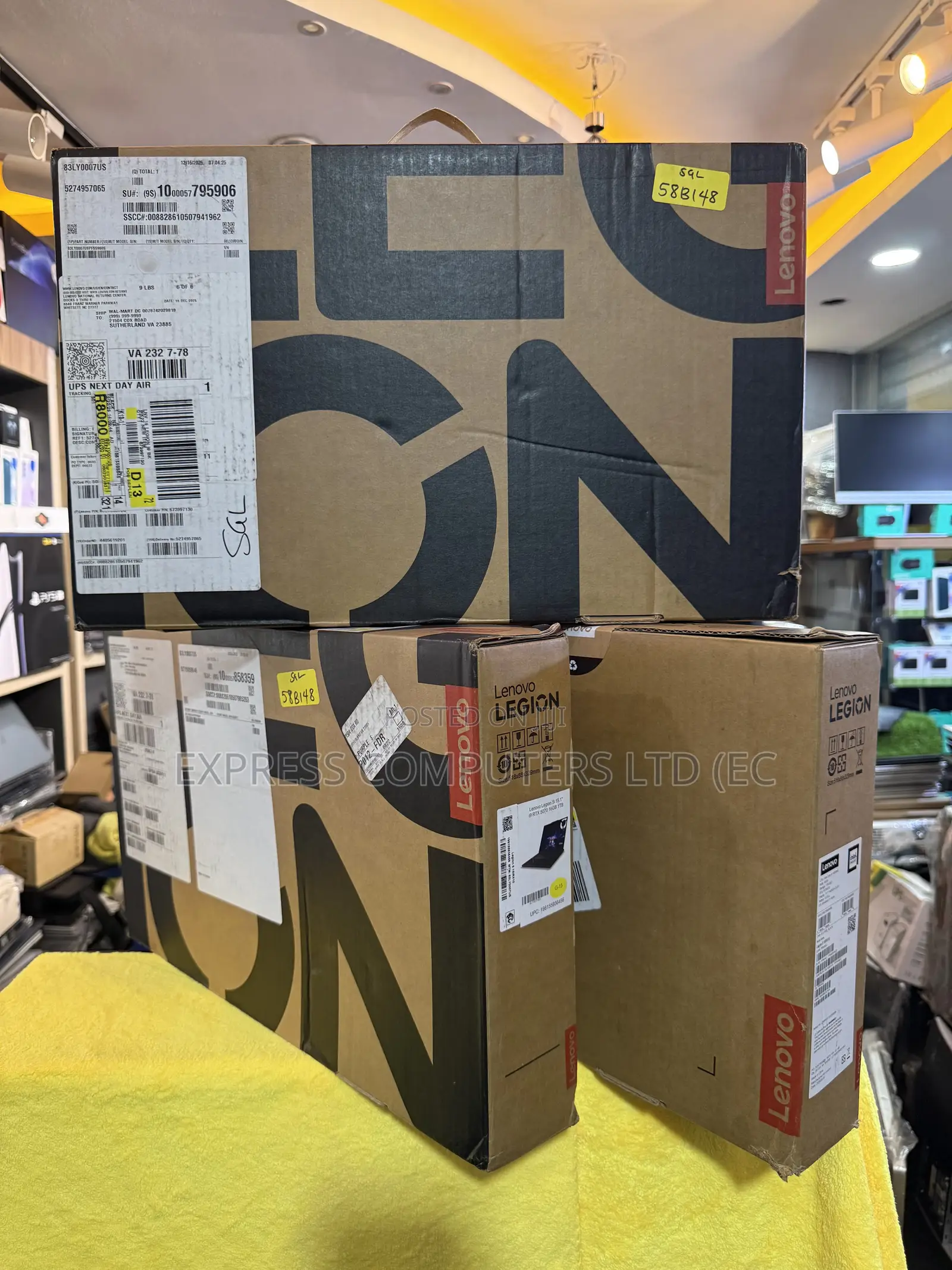 New Laptop Lenovo Legion 5i 32GB Intel Core i9 SSD 2T
