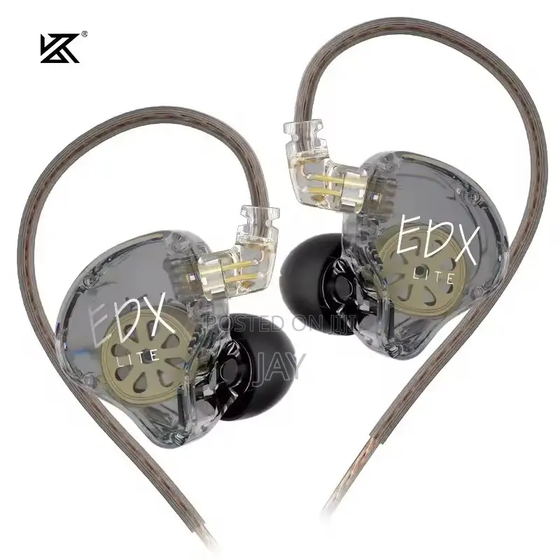 Kz Edx Lite Hifi Bass Earphones Stereo Music Earbuds In Ear Monitor