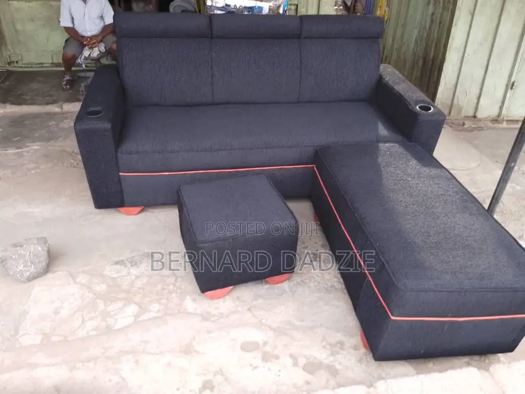 L Shape Sofa With Small Stand