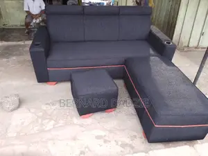 L Shape Sofa With Small Stand