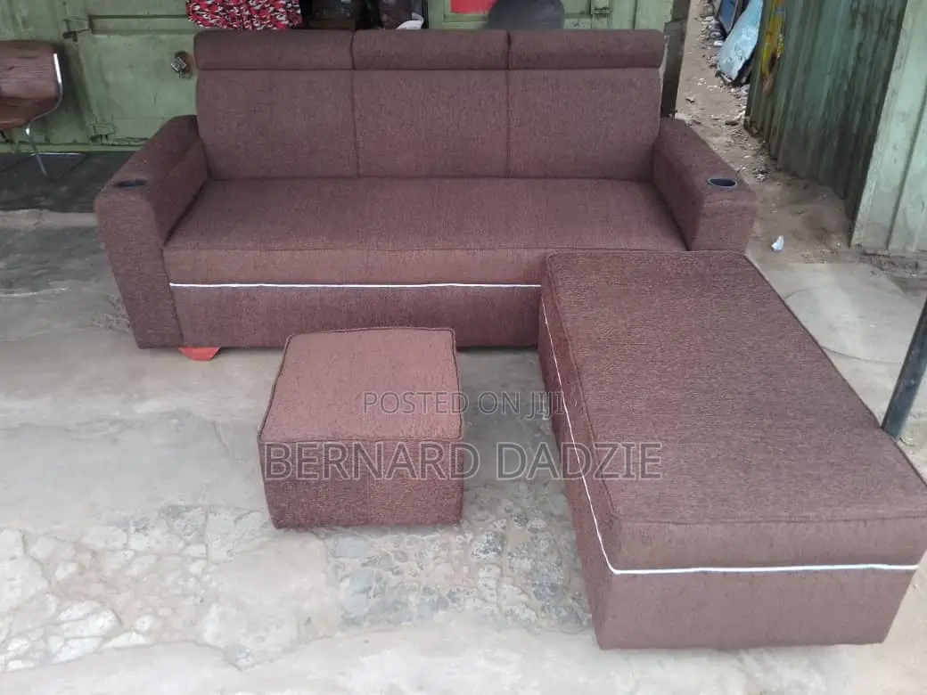 L Shape Sofa With Small Stand