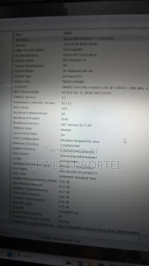 Laptop HP EliteBook 840 G6 32GB Intel Core i5 SSD 1T