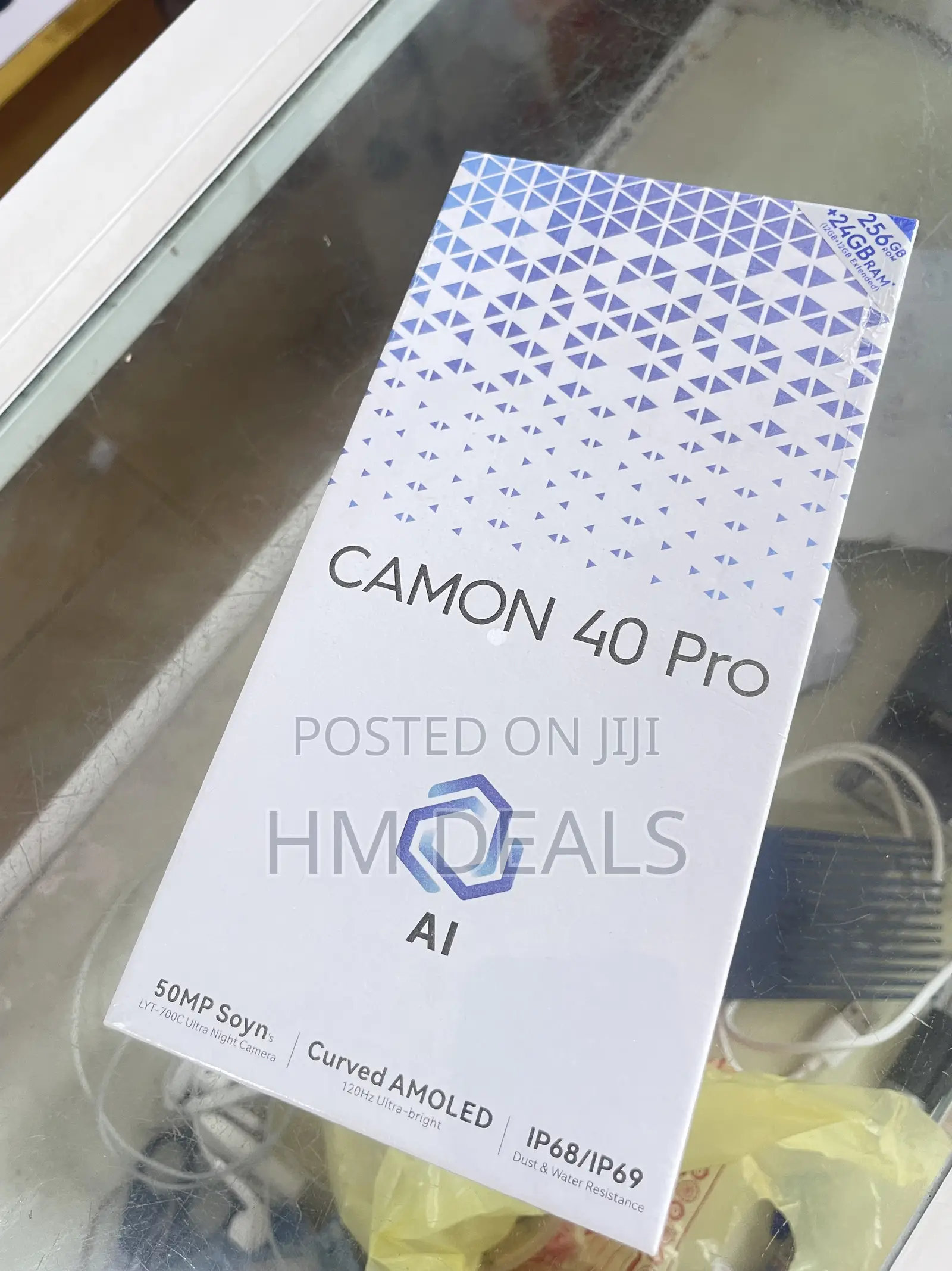 New Tecno Camon 40 Pro 5G 256 GB Black