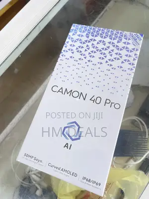 New Tecno Camon 40 Pro 5G 256 GB Black