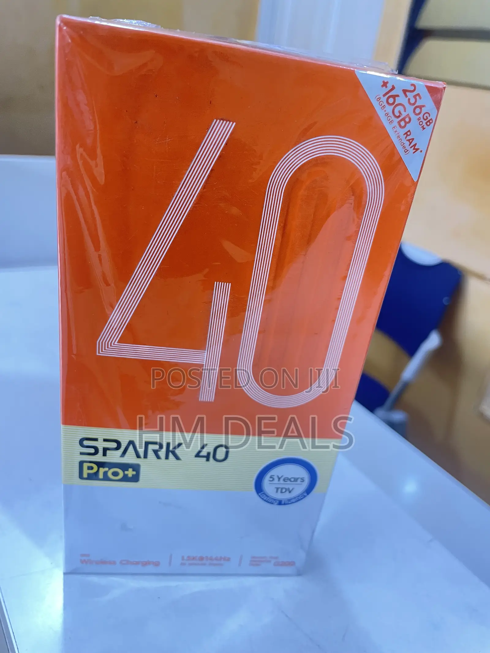New Tecno Spark 40 Pro+ 256 GB Black