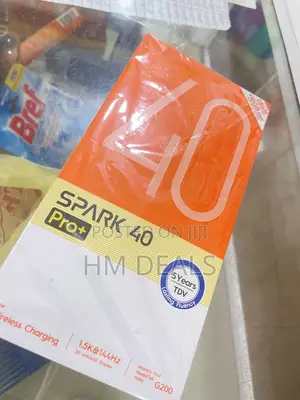 New Tecno Spark 40 Pro+ 256 GB Black