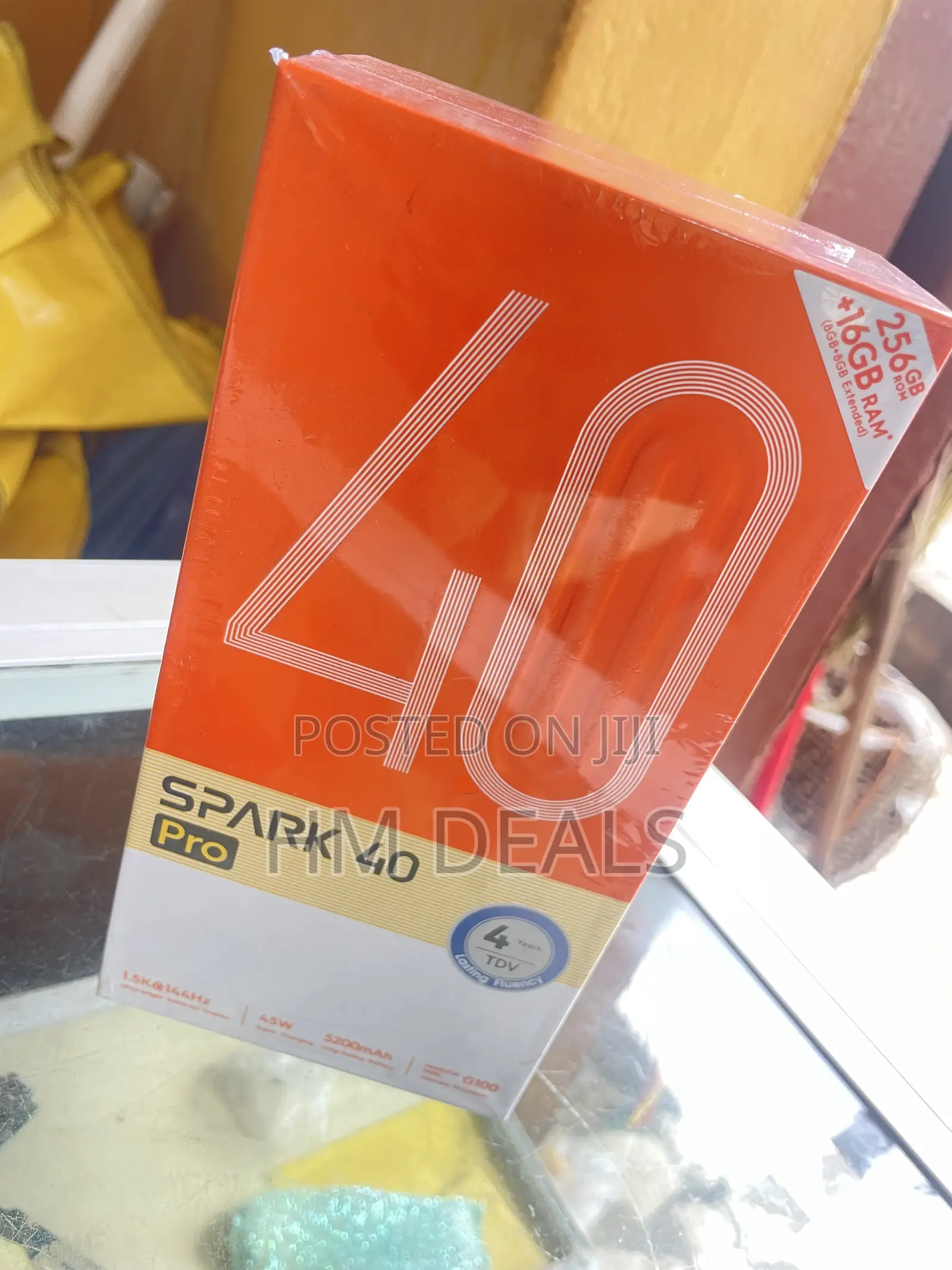 New Tecno Spark 40 Pro 256 GB Black