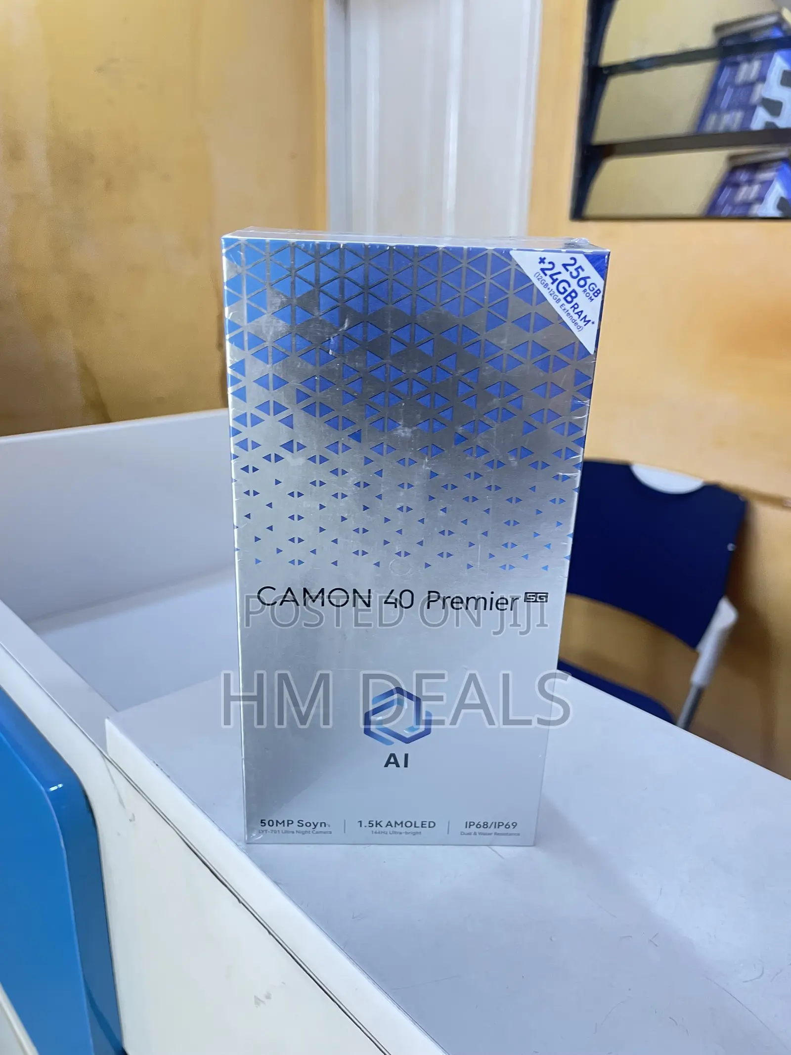 New Tecno Camon 40 Premier 256 GB Black