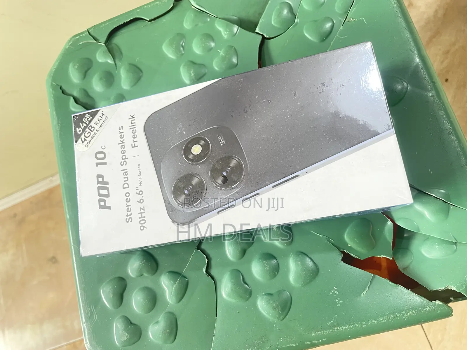 New Tecno Pop 10C 64 GB Black