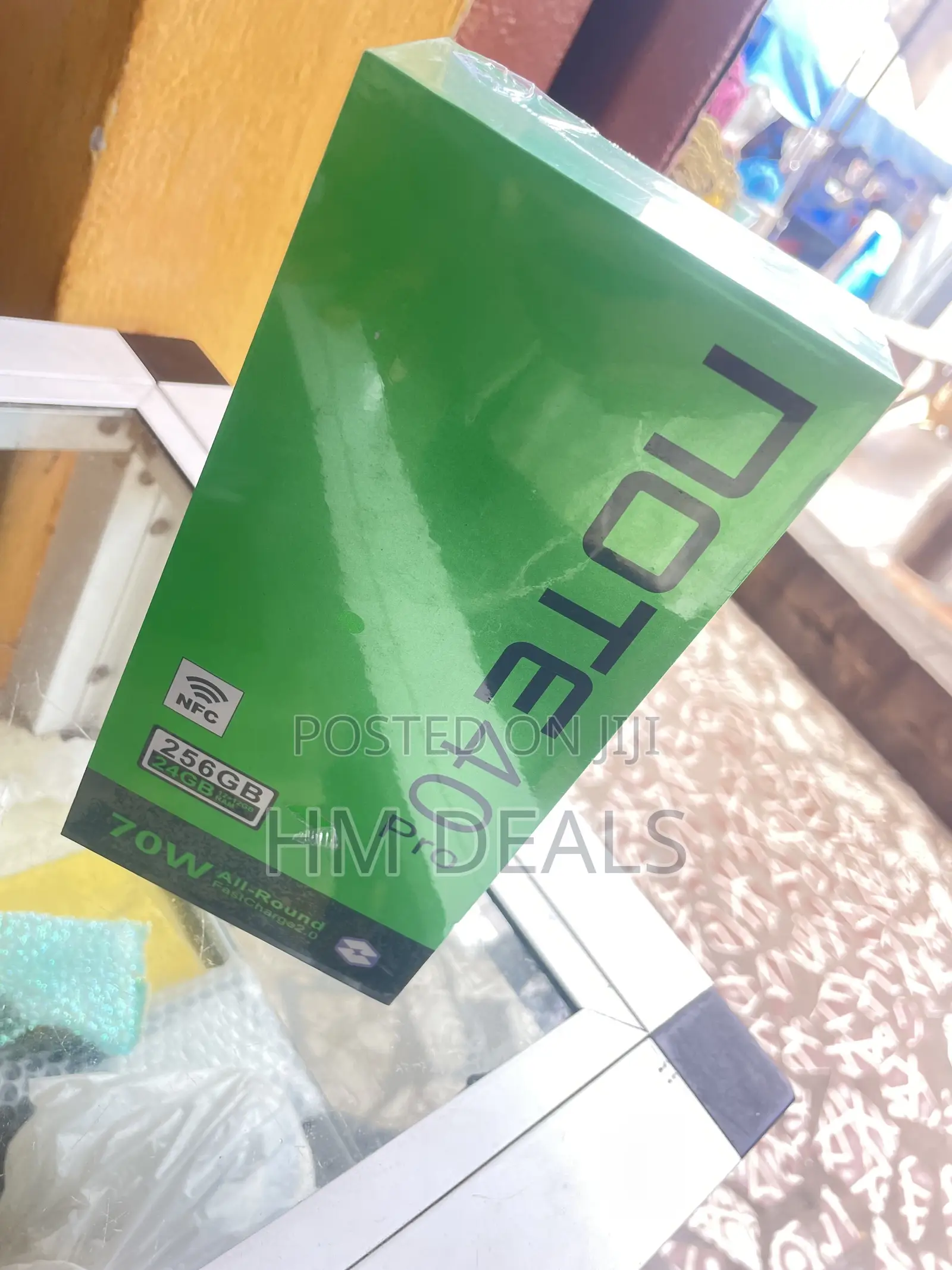 New Infinix Note 40 Pro 256 GB Black