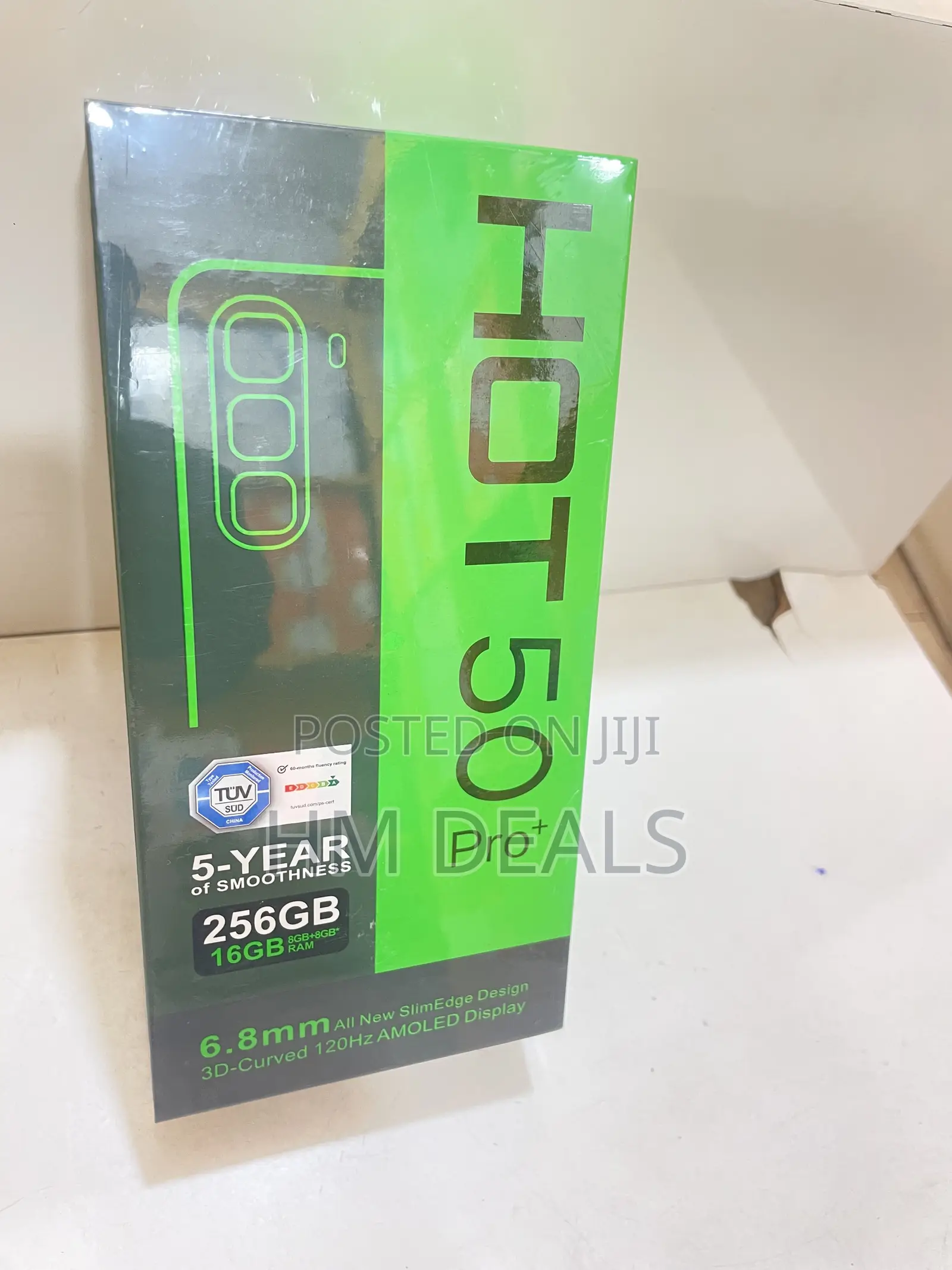 New Infinix Hot 50 Pro+ 4G 256 GB Black