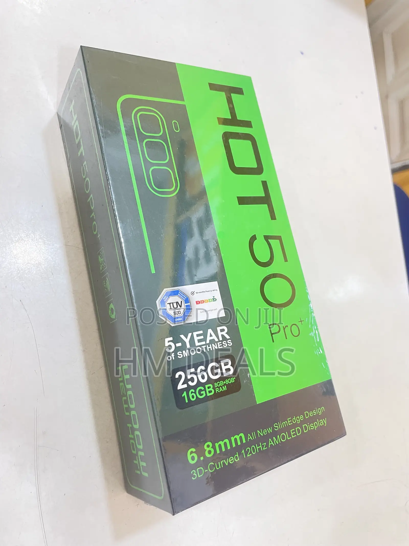 New Infinix Hot 50 Pro+ 4G 256 GB Black
