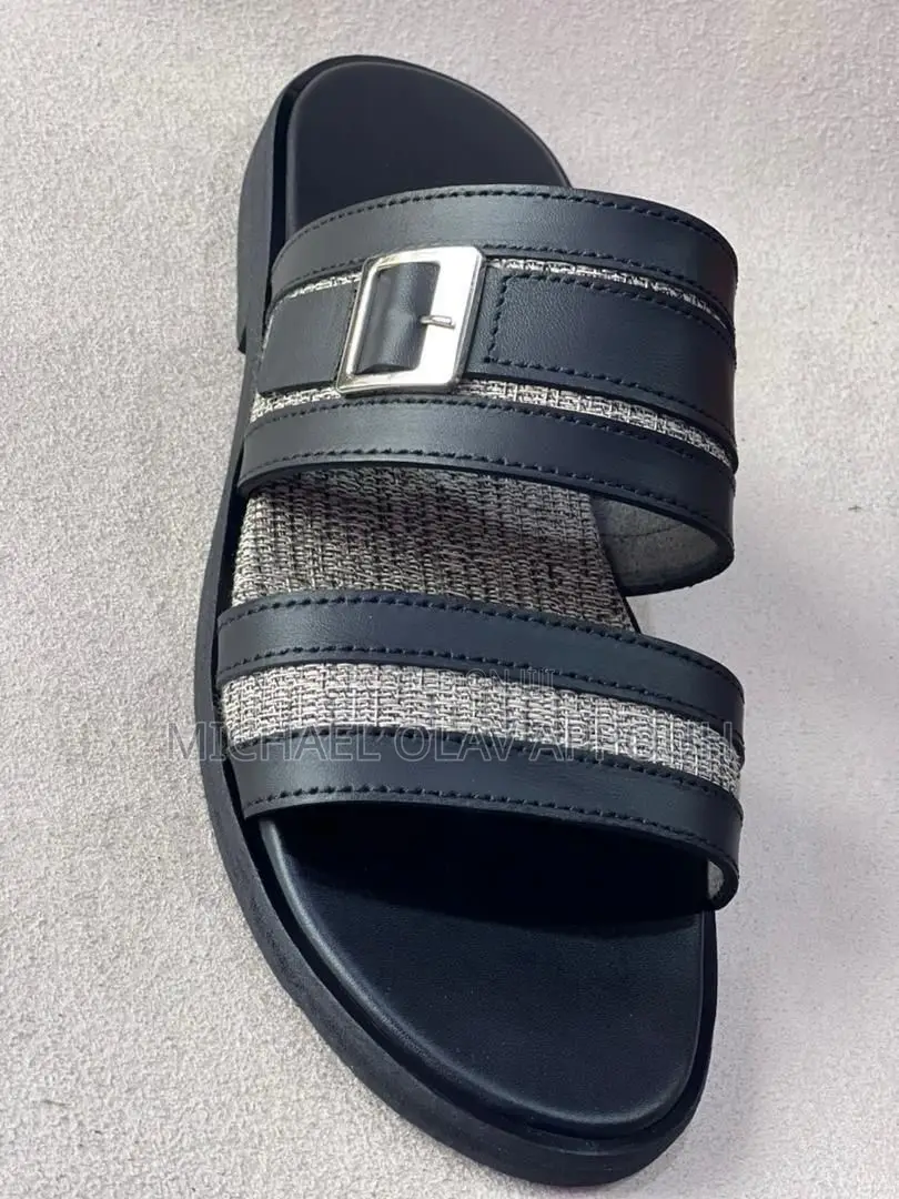 Ghana Leather Made Slippers