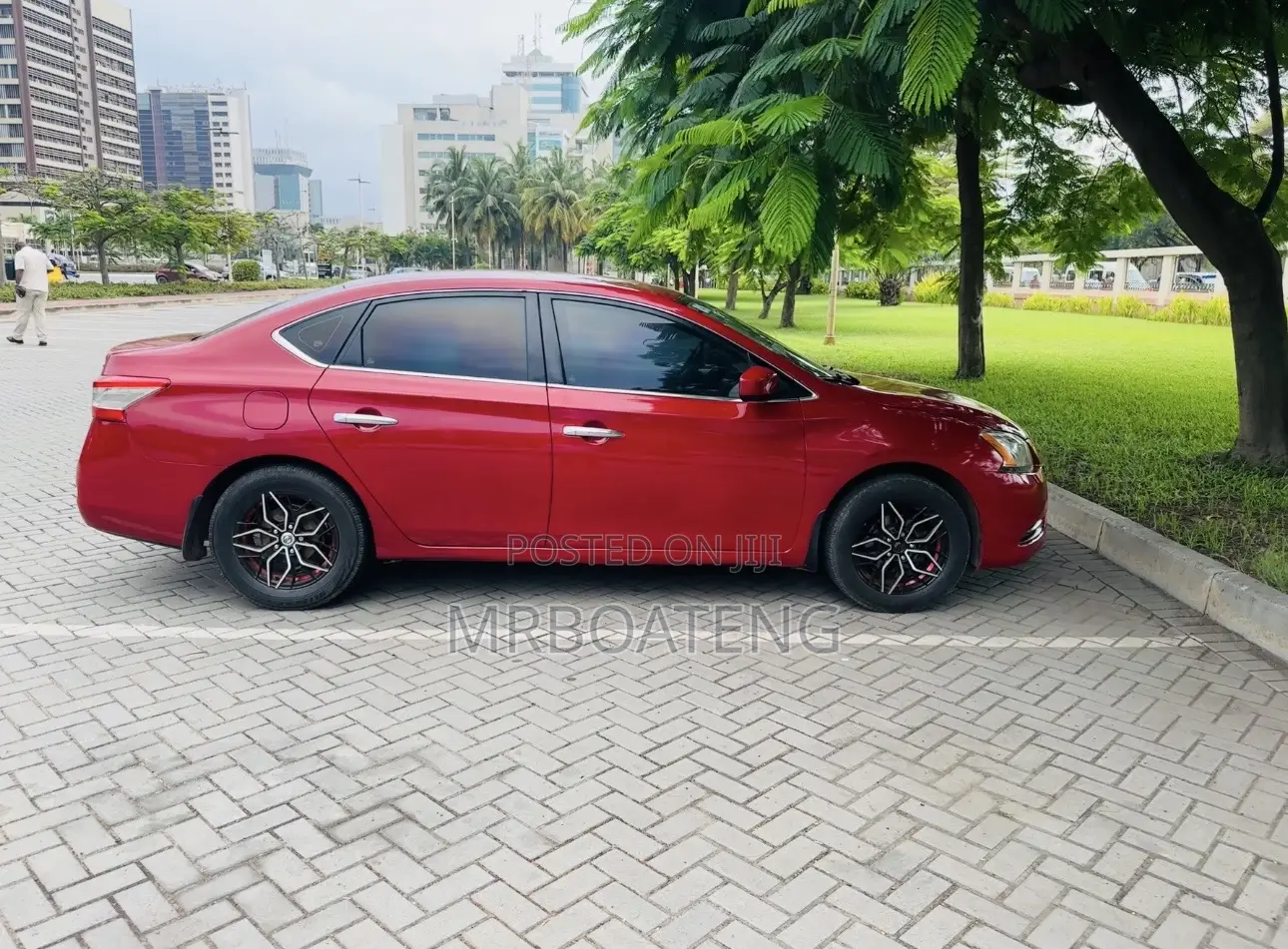 Nissan Sentra SV 4dr Sedan (1.8L 4cyl CVT) 2014 Red