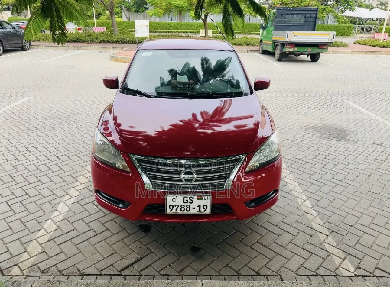 Nissan Sentra SV 4dr Sedan (1.8L 4cyl CVT) 2014 Red